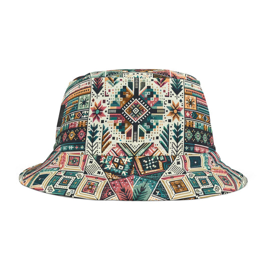 Digital Artisanal Fusion Digital Artisanal Bucket Hat - 8404 Design-49