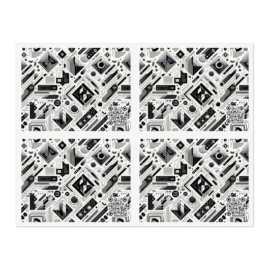 Tech Minimalism Minimalist Tech Sticker Sheets - 8404 Design-72