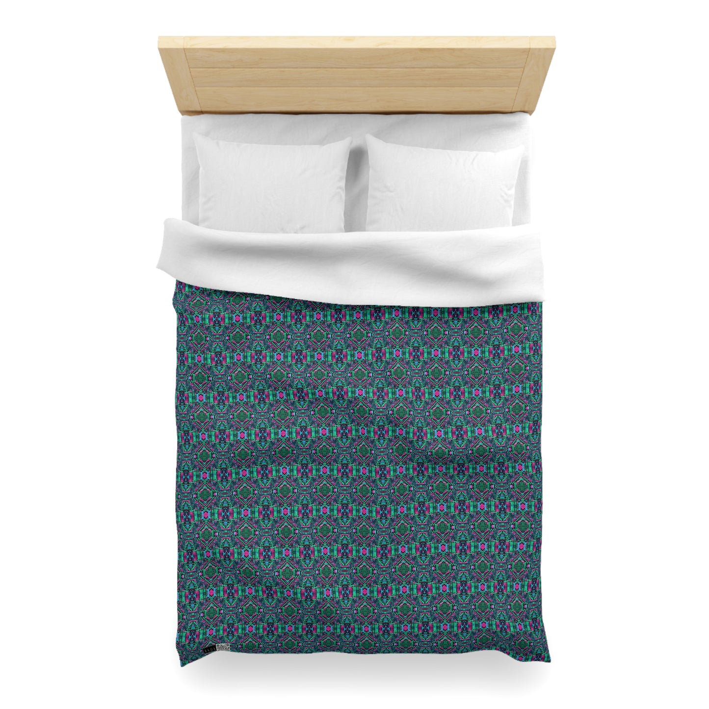 Digital Glitch Vibes Tech-Inspired Streetwear Microfiber Duvet Cover - 8404 Design-71