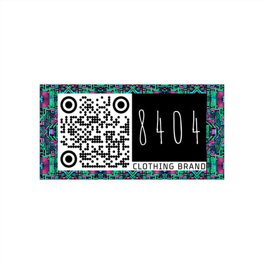Digital Glitch Vibes Tech-Inspired Streetwear Bumper Sticker - 8404 Design-71