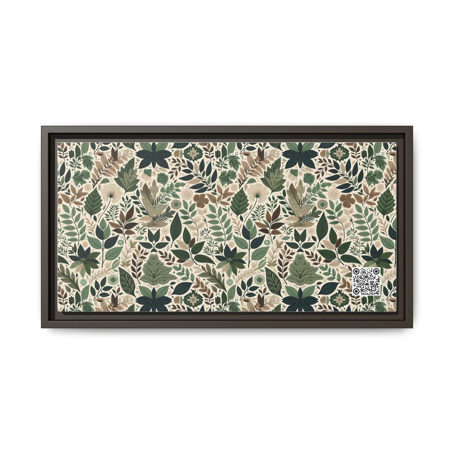 Streetwear Sustainability Environmentally Conscious Streetwear with a Natural Aesthetic Matte Canvas, Framed (multi-color) - 8404 Design-57 B