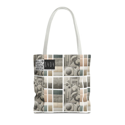 Tech Utility Chic Tech-Forward Minimalist Tote Bag - 8404 Design-59