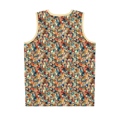 Digital Artistic Expression Artistic Streetwear Basketball Jersey - 8404 Design-46
