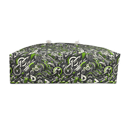 Graffiti Tech Fusion Bold Streetwear Fusion Weekender Bag - 8404 Design-59
