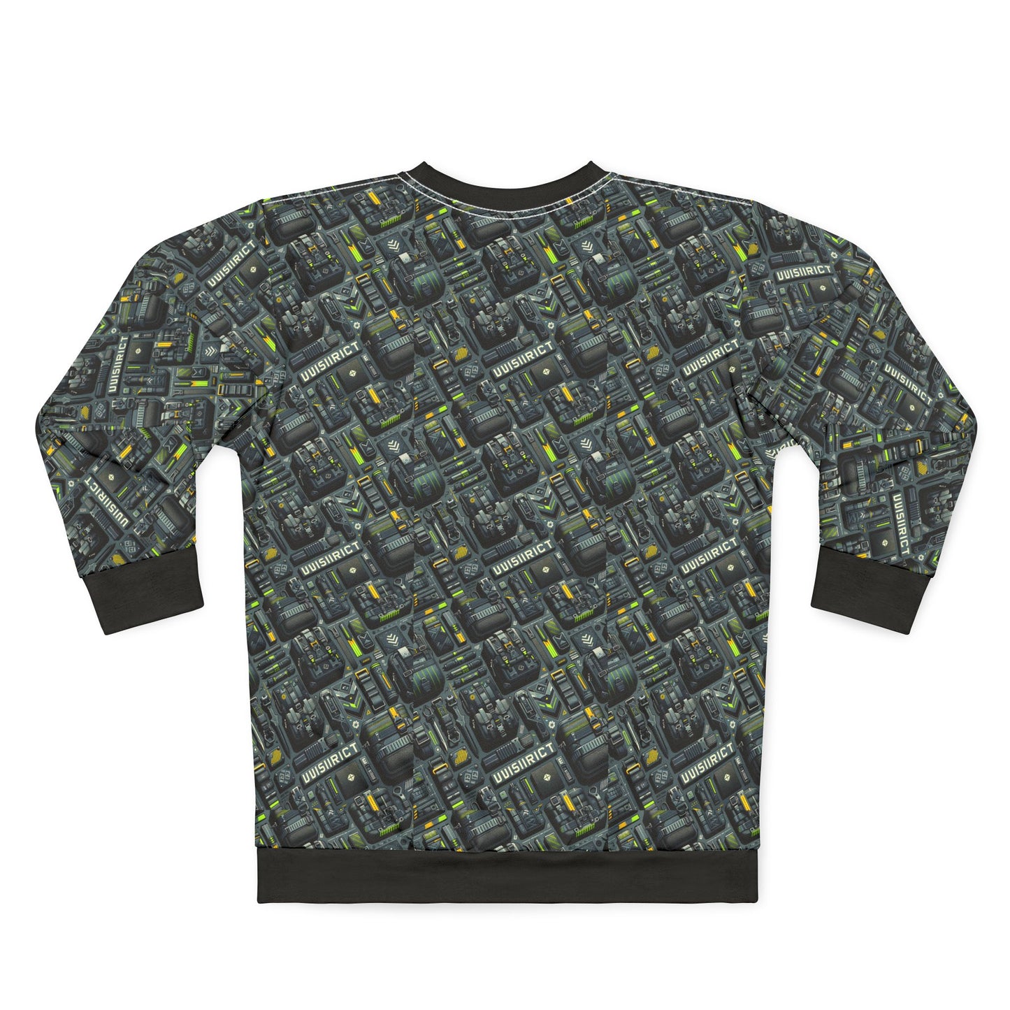 Tech Utility Streetwear Futuristic Tech-Forward Sweatshirt - 8404 Design-47