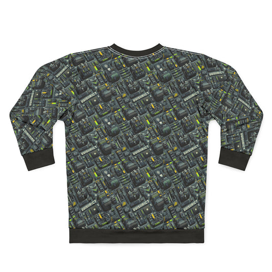 Tech Utility Streetwear Futuristic Tech-Forward Sweatshirt - 8404 Design-47