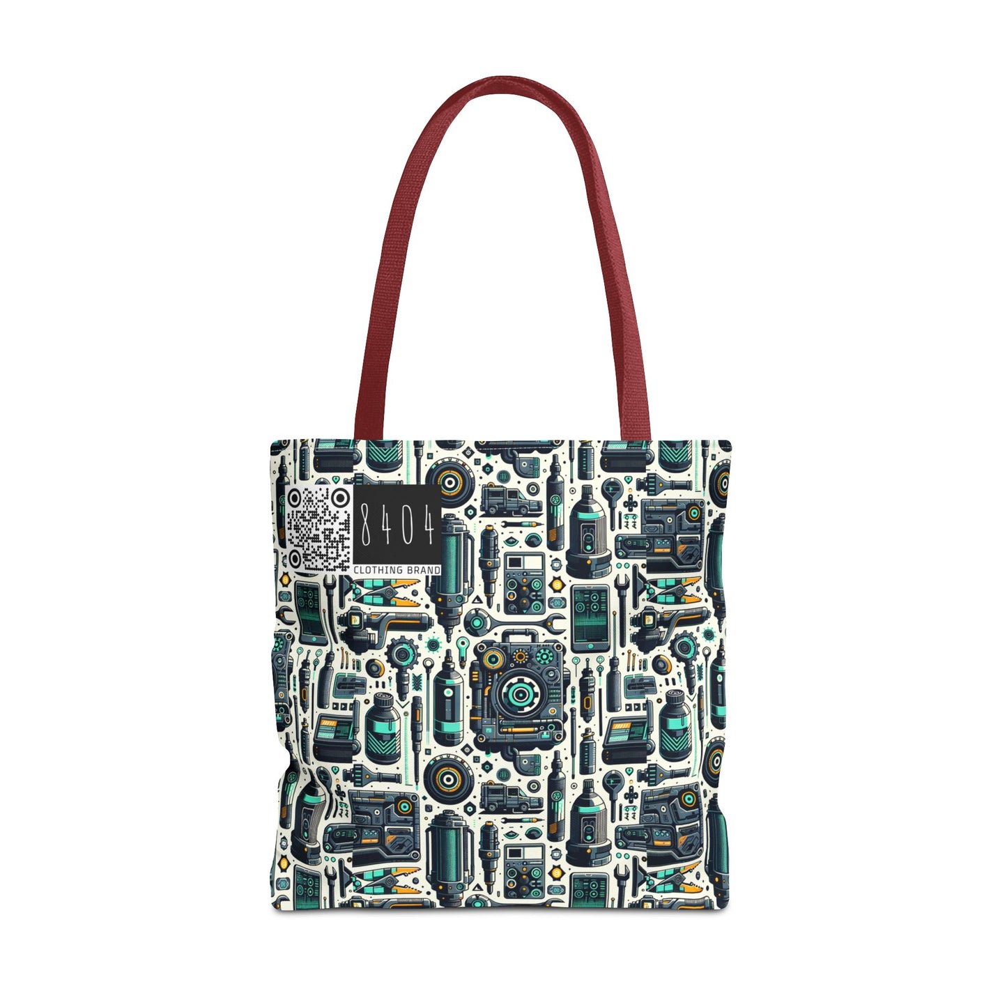 Tech Utility Fusion Modern Tech Streetwear Tote Bag - 8404 Design-53