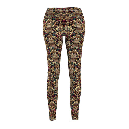 Digital Renaissance Modern Baroque Fusion Women's Cut & Sew Casual Leggings - 8404 Design-57