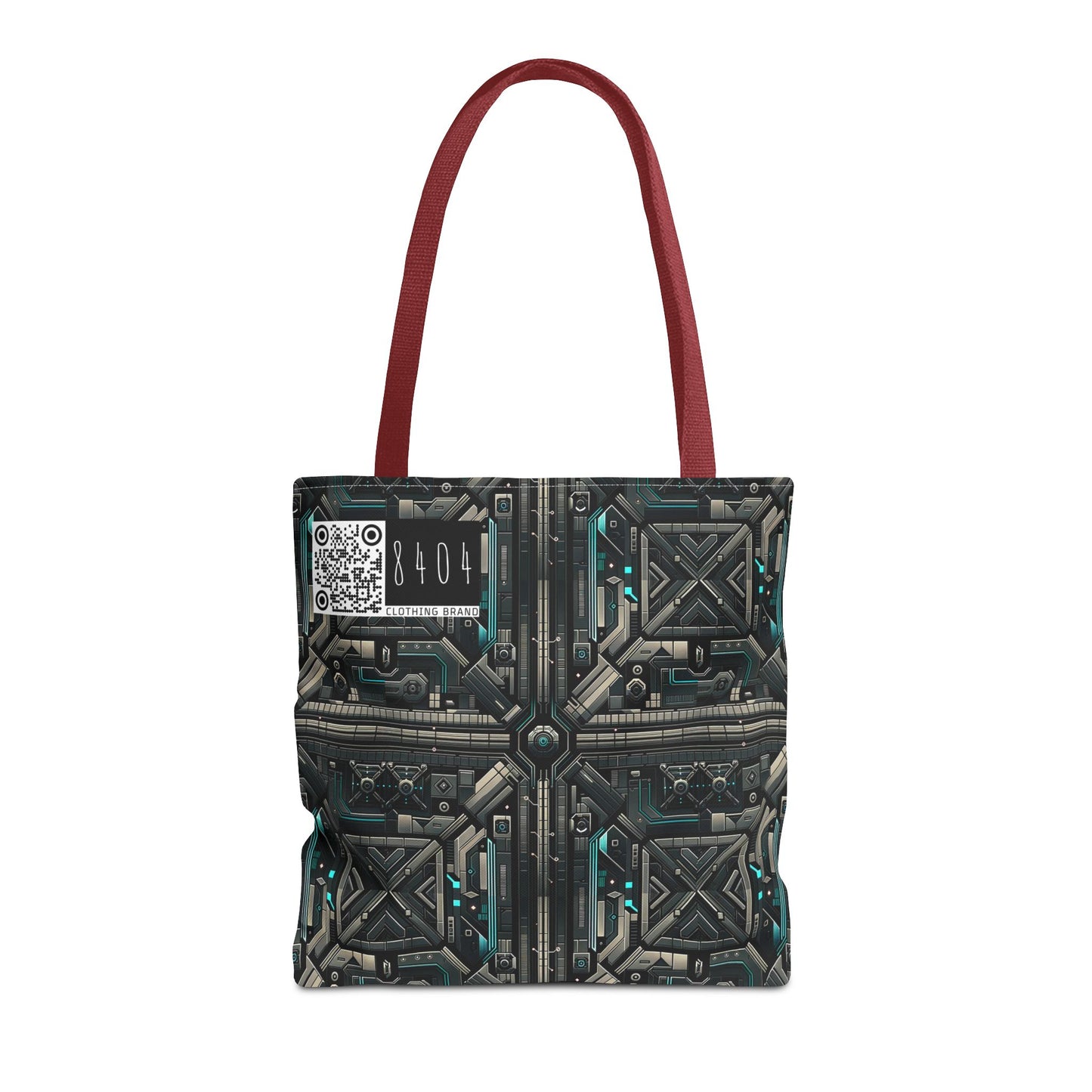Tech Noir Futuristic Tech Aesthetic with a Dark Twist Tote Bag - 8404 Design-59