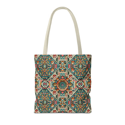 Cultural Fusion Tech Blend of Cultural Heritage With Tech-Inspired Elements Tote Bag - 8404 Design-74