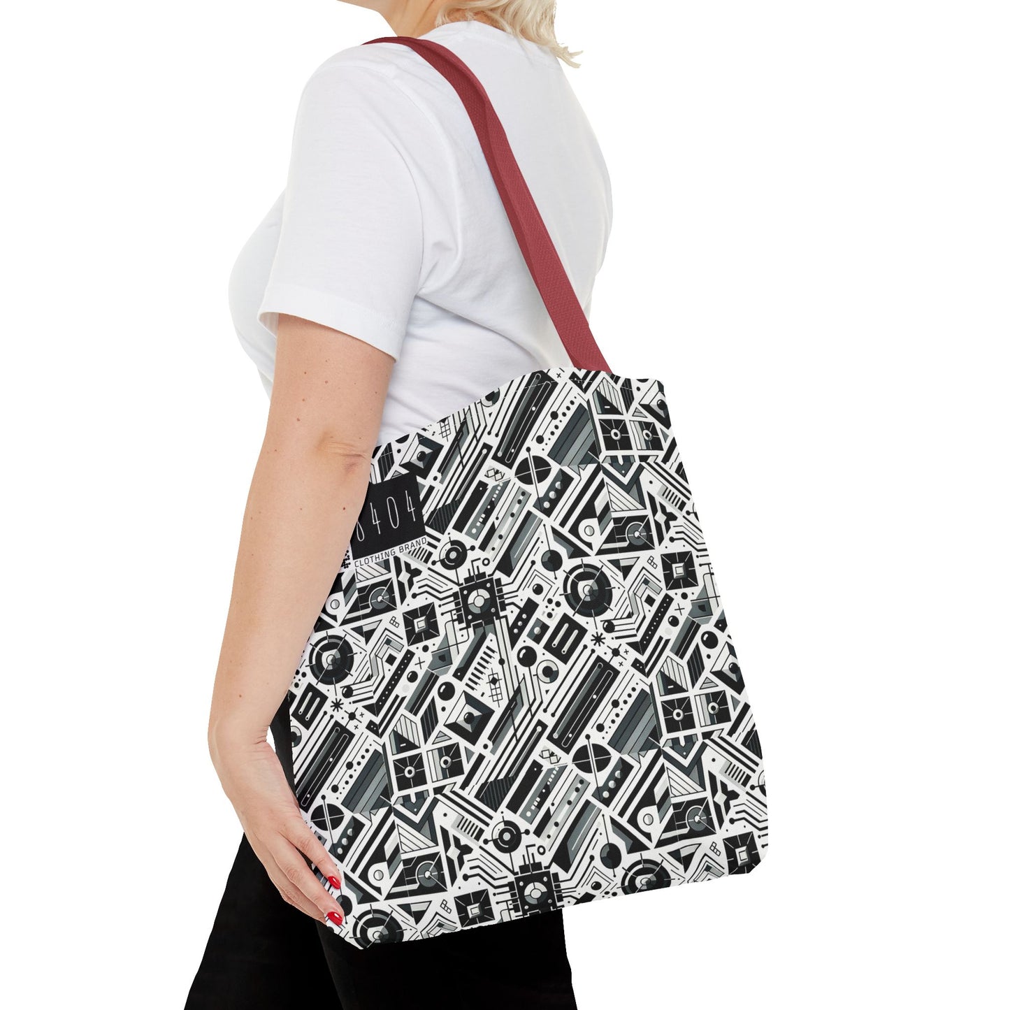 Digital Minimalism Minimalist Tech Tote Bag - 8404 Design-62