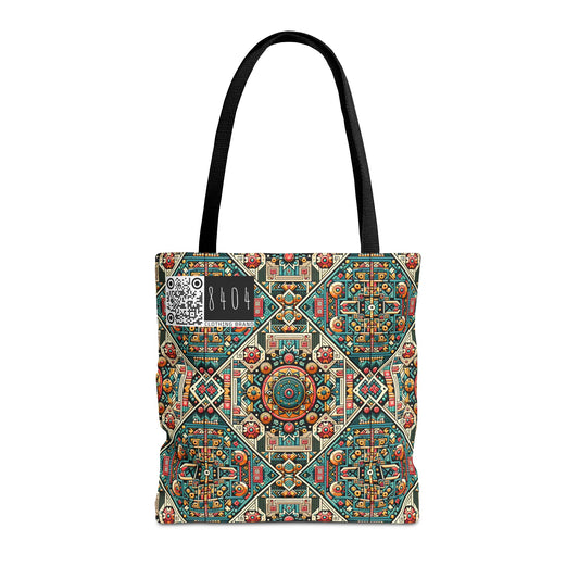 Cultural Fusion Tech Blend of Cultural Heritage With Tech-Inspired Elements Tote Bag - 8404 Design-74