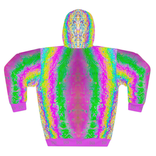 8404's Unisex Adult "fluorescence in Magenta" Fashion Pullover Hoodie