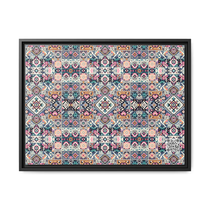 Matte Canvas, Framed (multi-Color) - 8404 Design-01