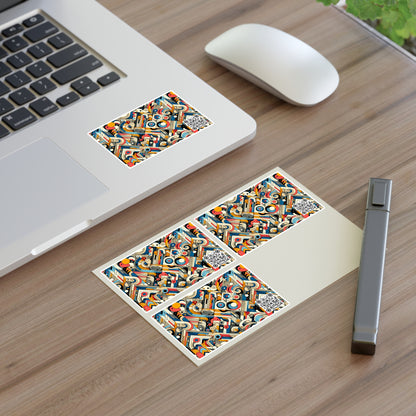 Abstract Graphic Art Modern Artistic Expression Sticker Sheets - 8404 Design-62