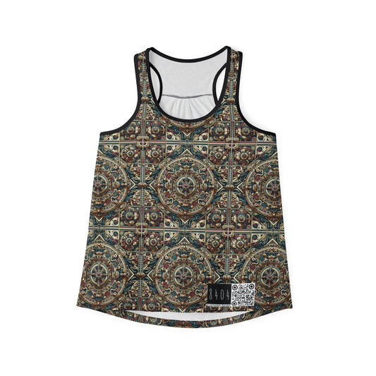 Urban Renaissance Historical Fusion With Street Edge Women's Tank Top - 8404 Design-57