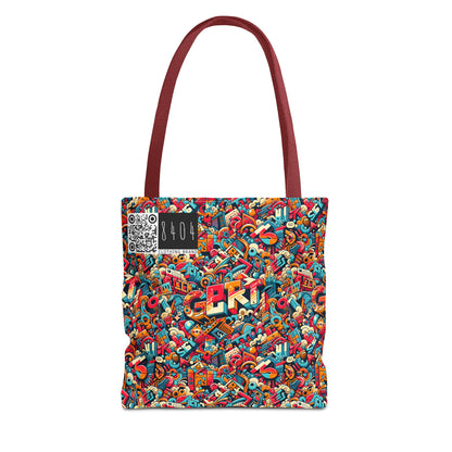 Neo-Traditional Street Art Modern Street Art Fusion Tote Bag - 8404 Design-58