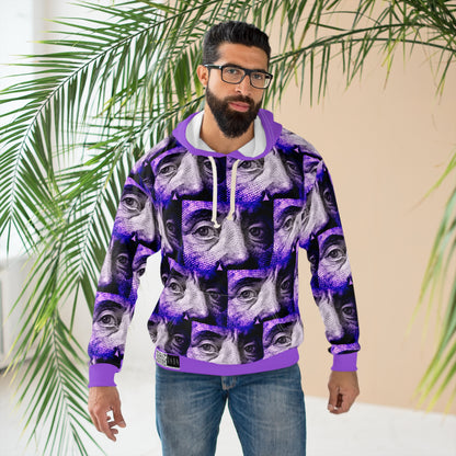 8404 Unisex Adult's "benny" Fashion Pullover Hoodie in Violet