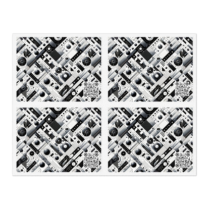Digital Minimalism Minimalist Tech Sticker Sheets - 8404 Design-67