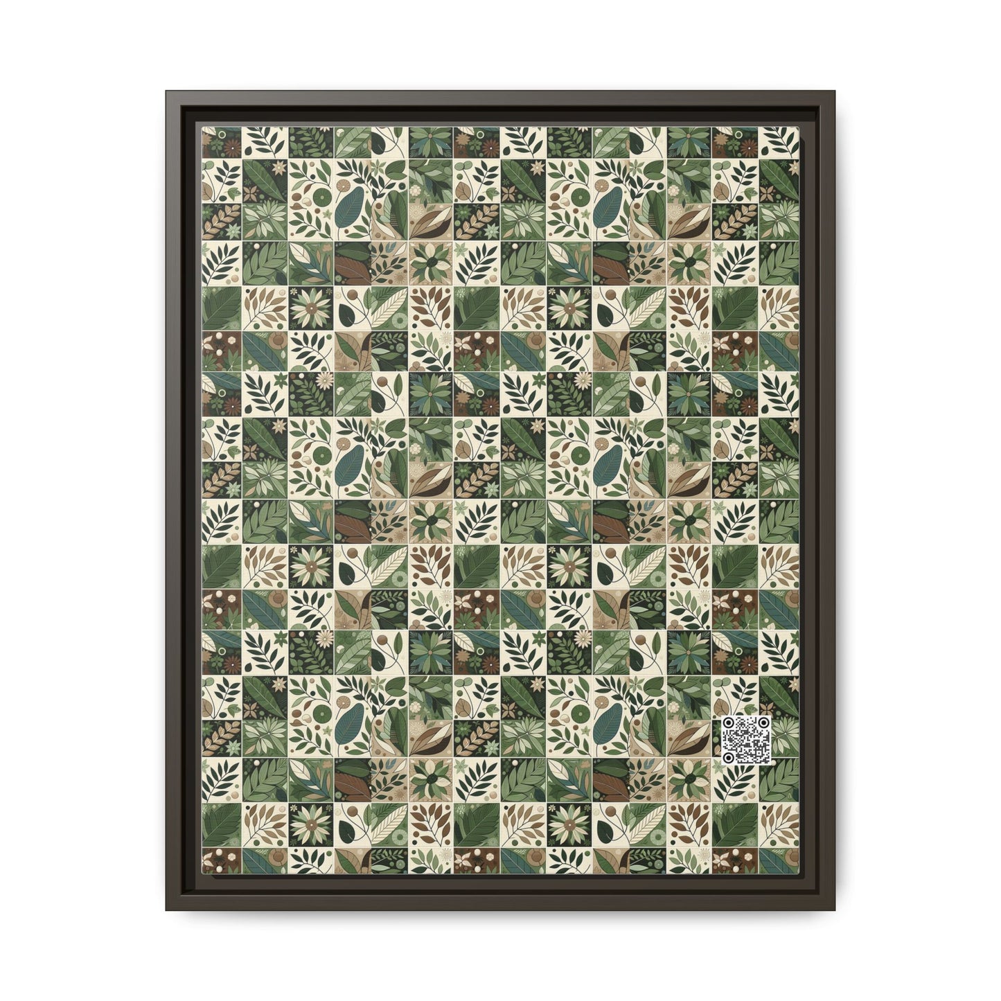 Streetwear Sustainability Environmentally Conscious Streetwear with a Natural Aesthetic Matte Canvas, Framed (multi-color) - 8404 Design-57 A