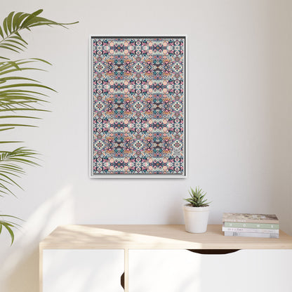 Matte Canvas, Framed (multi-Color) - 8404 Design-01