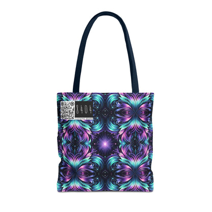Iridescent Dream Futuristic Tech Tote Bag - 8404 Design-60