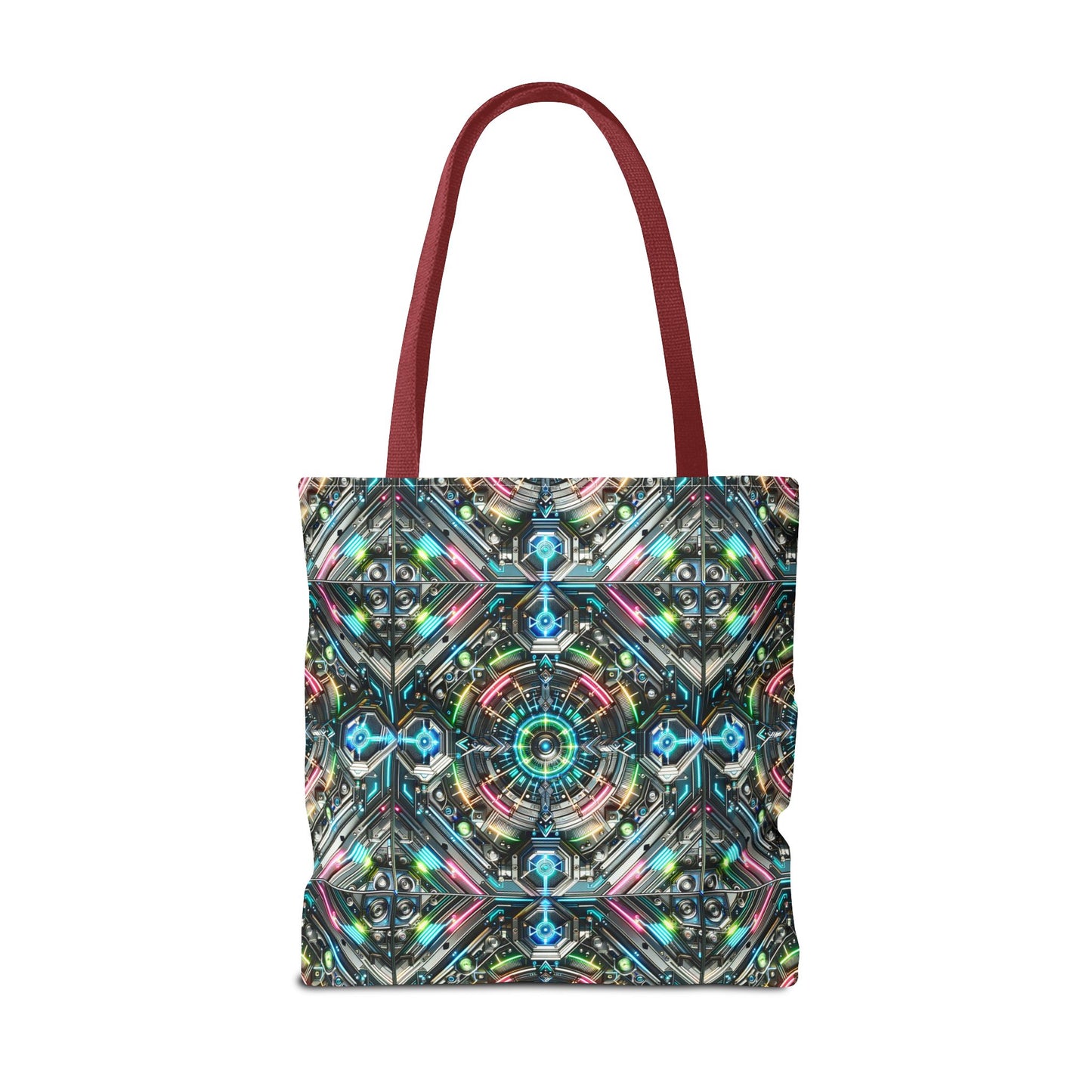 Tech-Infused Futurism Futuristic Tech Tote Bag - 8404 Design-53