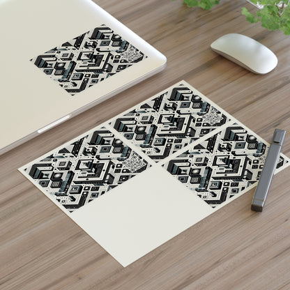 Tech-Forward Athleisure Sleek Tech Aesthetic Sticker Sheets - 8404 Design-37
