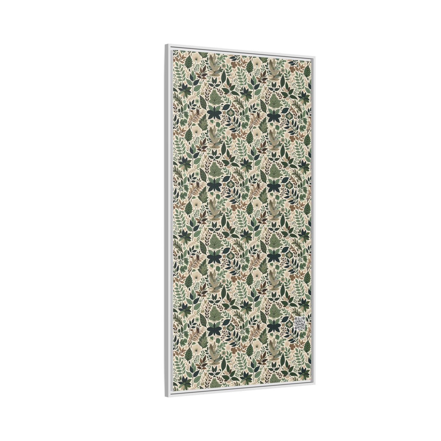 Streetwear Sustainability Environmentally Conscious Streetwear with a Natural Aesthetic Matte Canvas, Framed (multi-color) - 8404 Design-57 B