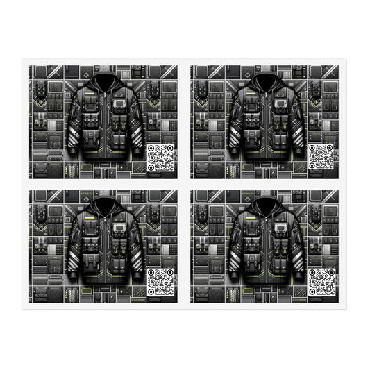 Tech Utility Futuristic Utility Sticker Sheets - 8404 Design-61