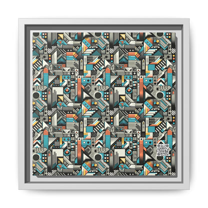 Digital Street Art Urban Street Style Matte Canvas, Framed (multi-color) - 8404 Design-81 B