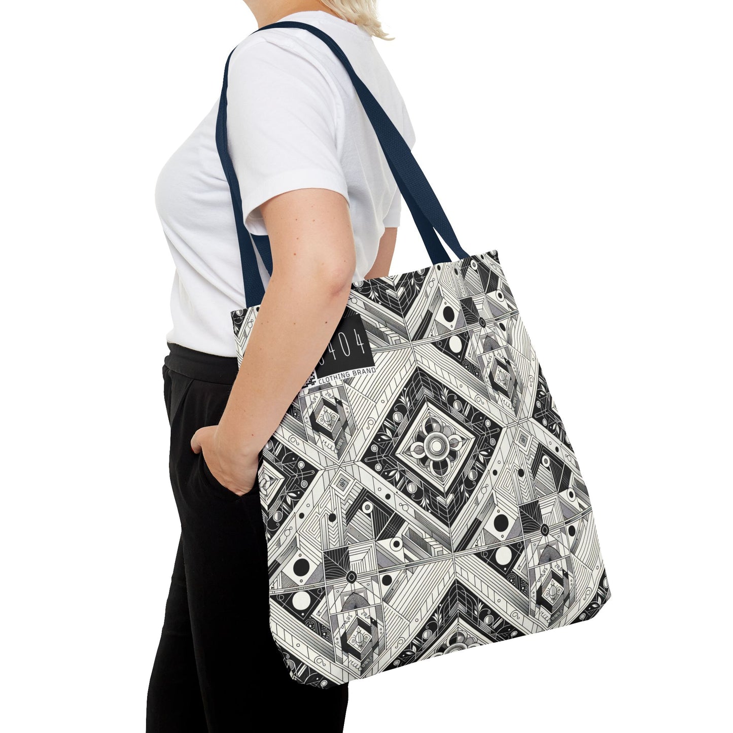 Tech Minimalism Minimalist Tech Tote Bag - 8404 Design-54