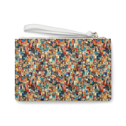 Digital Artistic Expression Artistic Streetwear Clutch Bag - 8404 Design-46