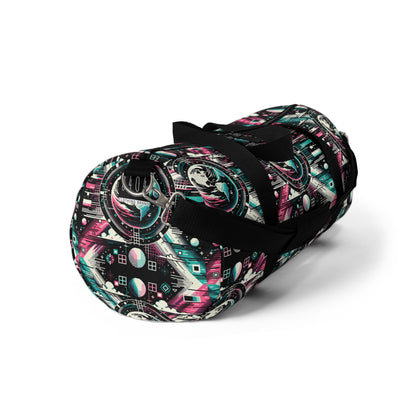 Digital Artistry Digital-native Streetwear Duffel Bag - 8404 Design-62