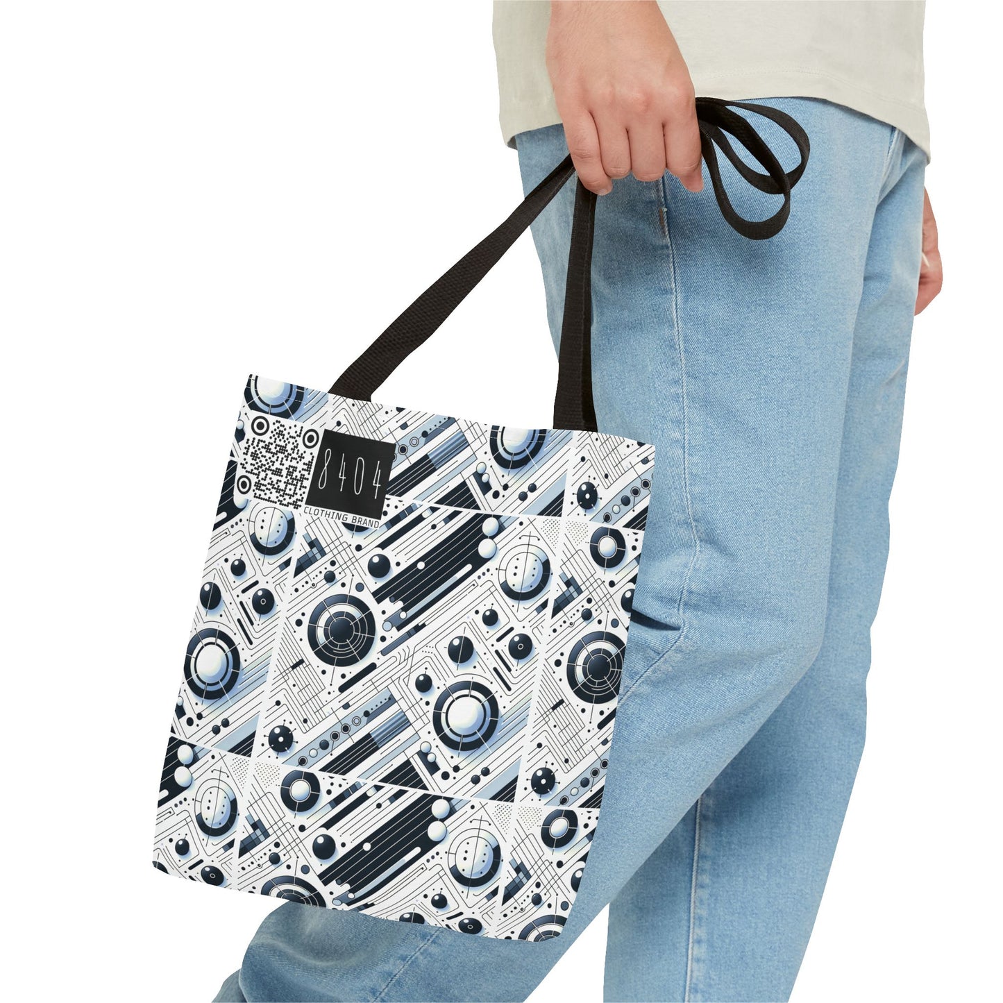 Tech Minimalism Minimalist Tech Tote Bag - 8404 Design-70