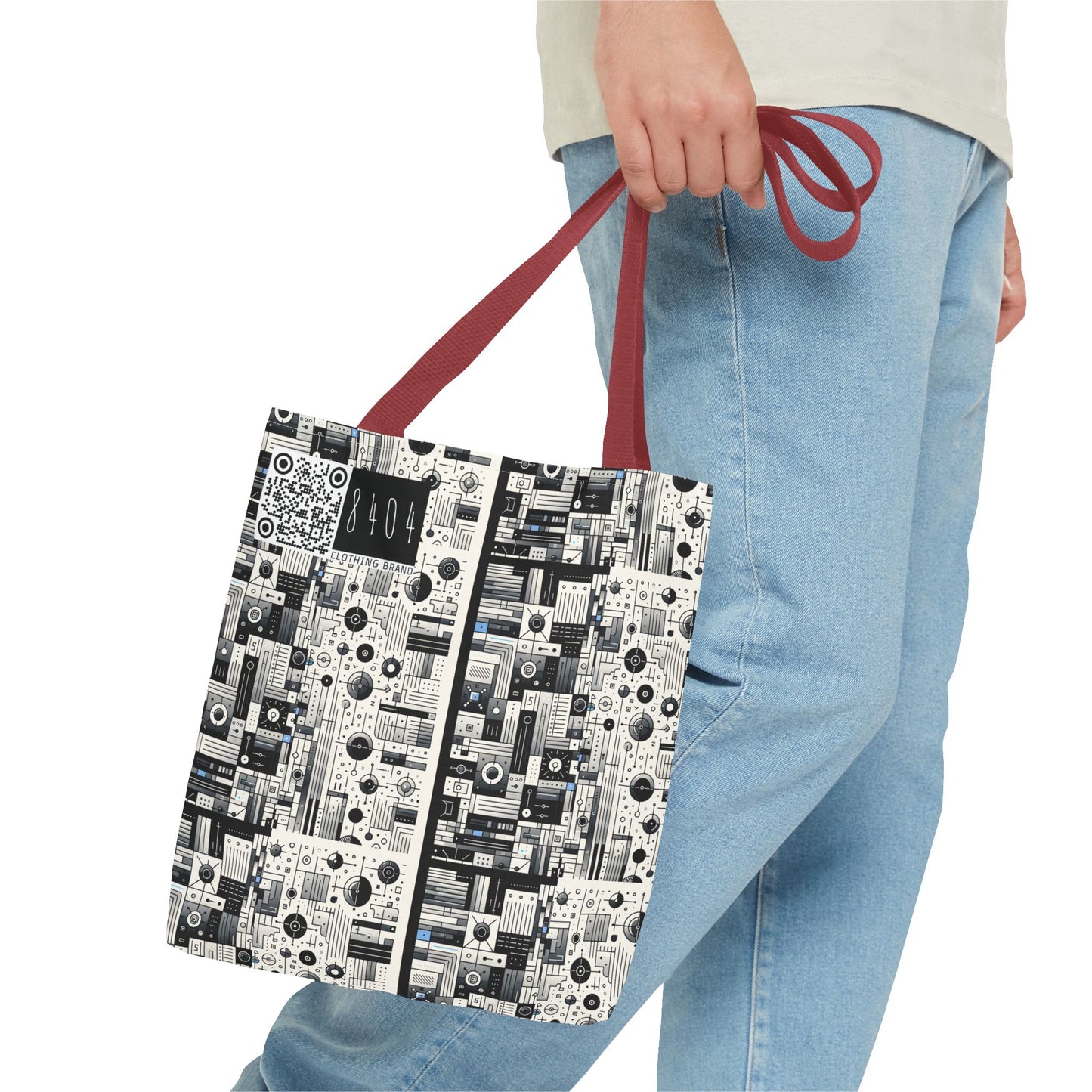 Digital Minimalism Minimalist Tech Tote Bag - 8404 Design-66
