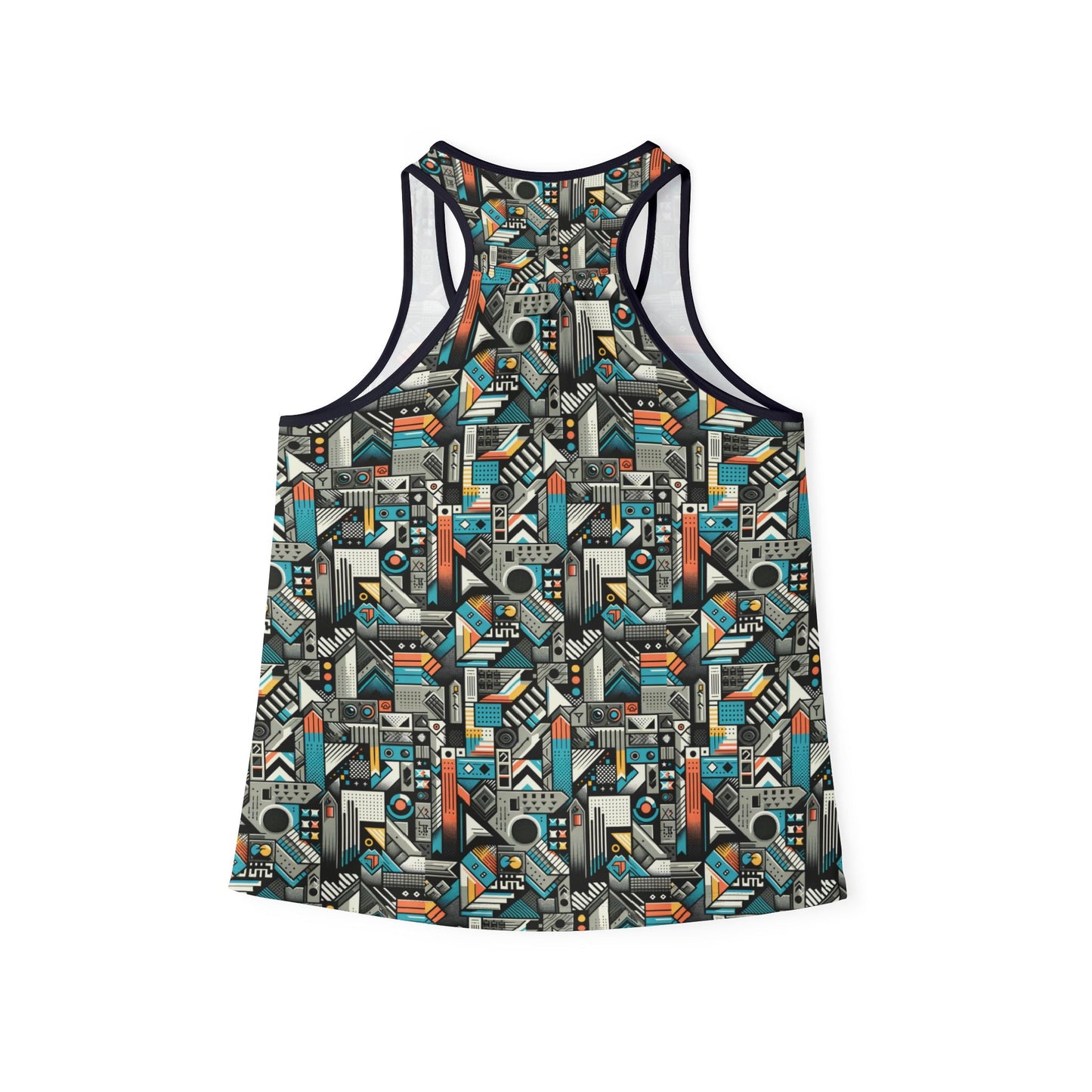 Digital Street Art Urban Street Style Women's Tank Top - 8404 Design-81