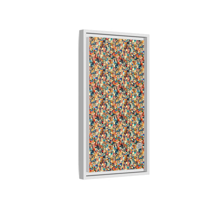 Digital Artistic Expression Artistic Streetwear Matte Canvas, Framed (multi-Color) - 8404 Design-46 B