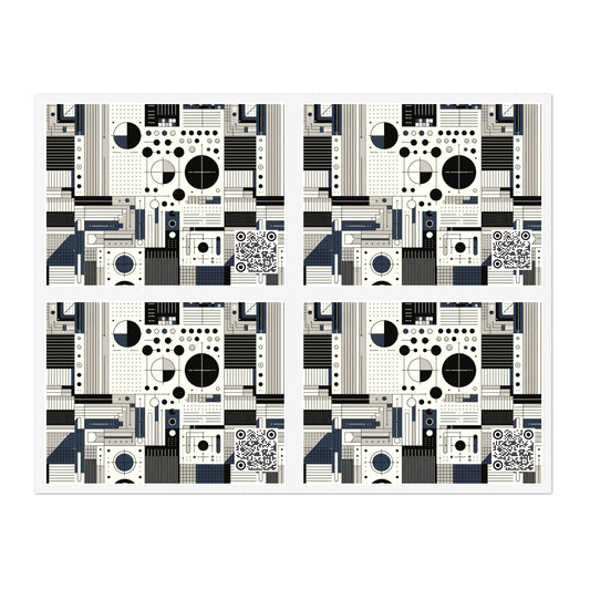 Minimalist Athleisure Minimalist Tech Sticker Sheets - 8404 Design-66