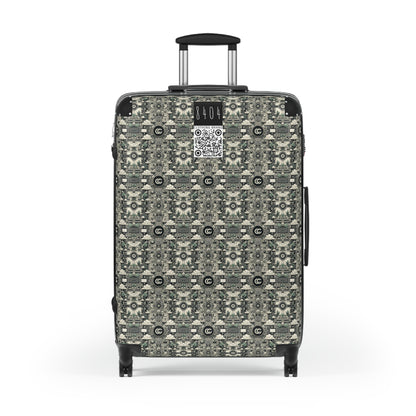 Cyber Garden Party Tech Garden Extravaganza Suitcase - 8404 Design-54