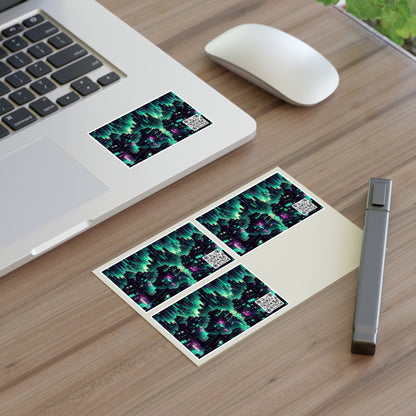 Tech Noir Graphics Futuristic Cyberpunk Sticker Sheets - 8404 Design-56