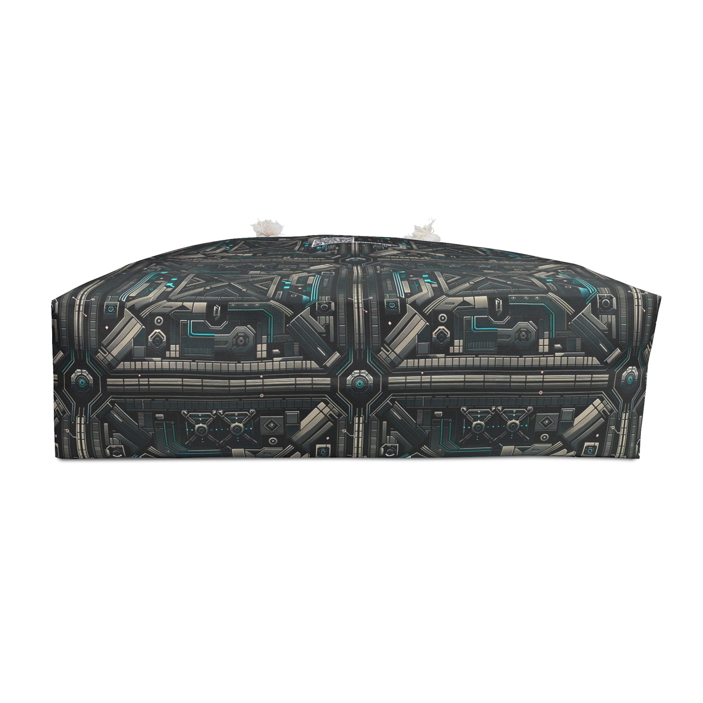 Tech Noir Futuristic Tech Aesthetic with a Dark Twist Weekender Bag - 8404 Design-59