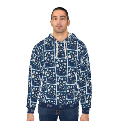 8404's Unisex Adult "flowery Mosaic" Fashion Pullover Hoodie