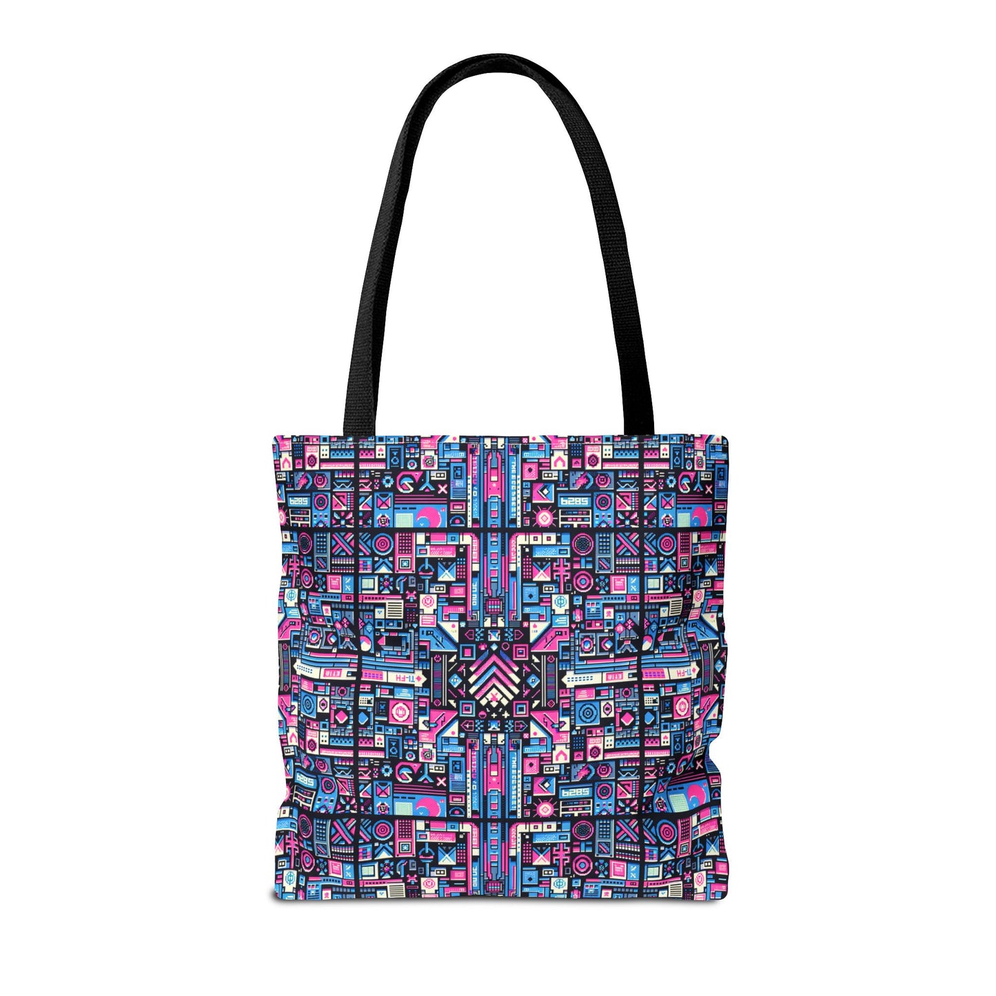 Digital Rebellion Youthful Streetwear with a Rebellious Digital Twist Tote Bag - 8404 Design-65