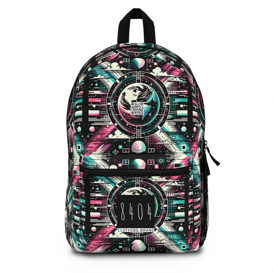 Digital Artistry Digital-native Streetwear Backpack - 8404 Design-62