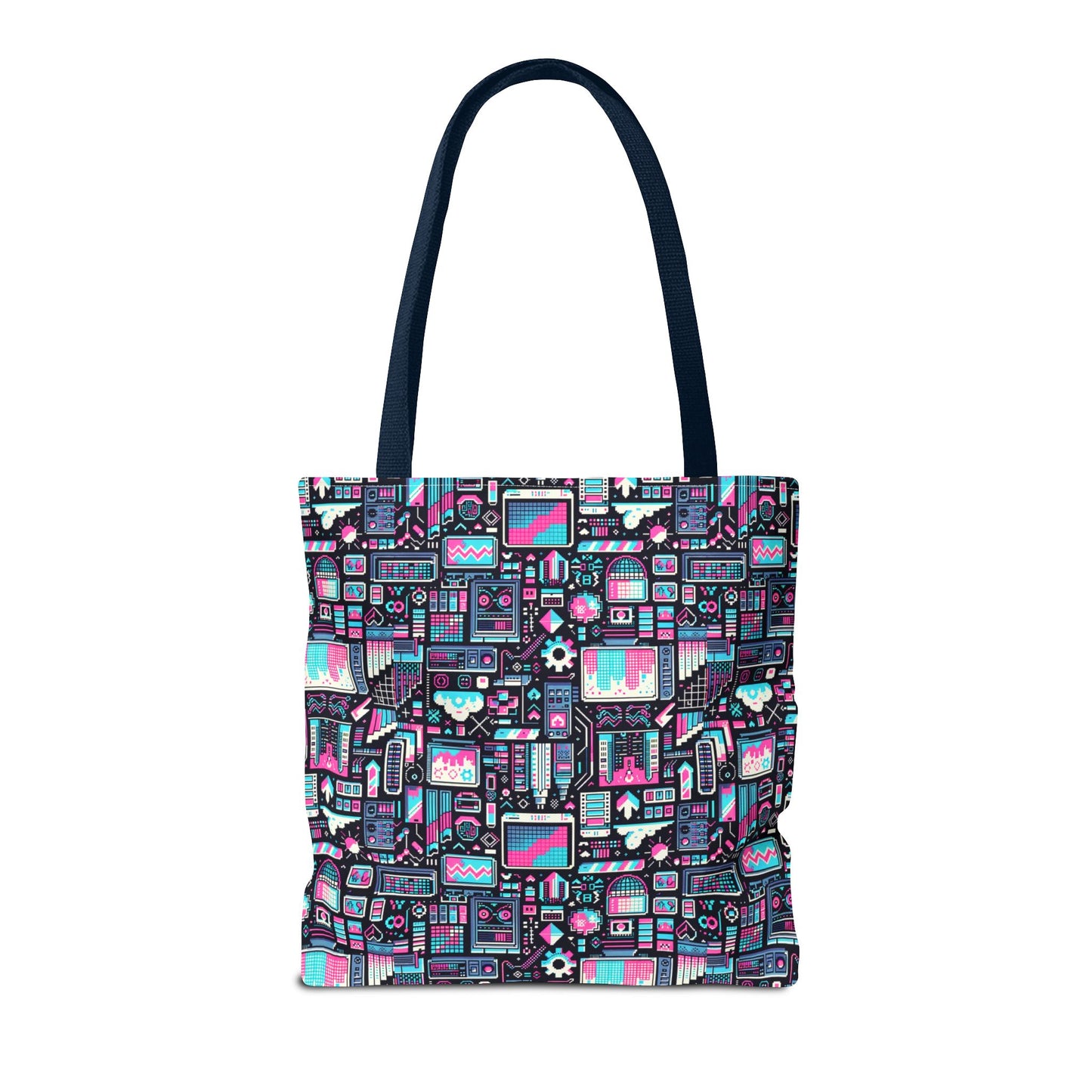 Digital Rebellion Youthful Streetwear with a Rebellious Digital Twist Tote Bag - 8404 Design-71