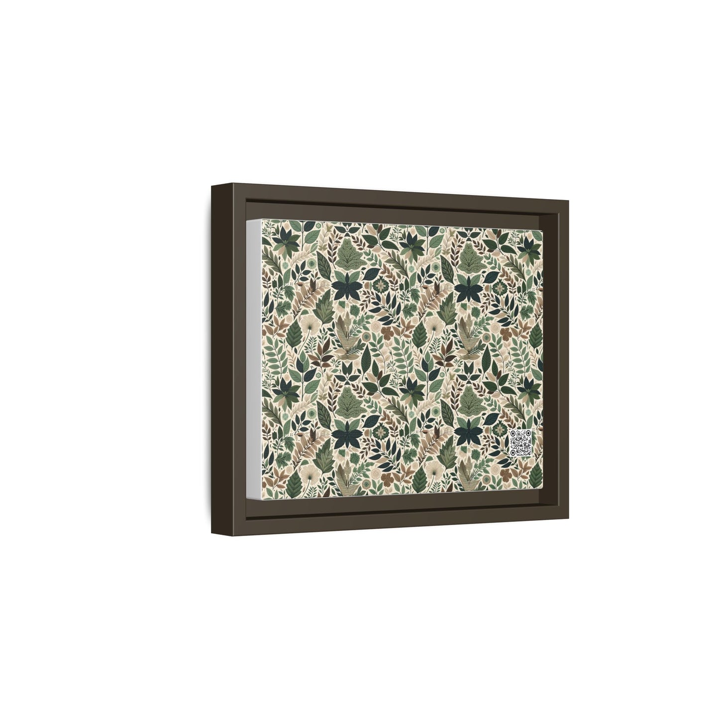 Streetwear Sustainability Environmentally Conscious Streetwear with a Natural Aesthetic Matte Canvas, Framed (multi-color) - 8404 Design-57 B