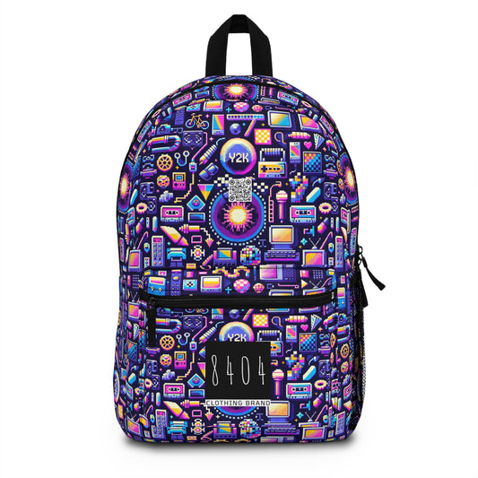 Digital Nostalgia Modern Retro Fusion Backpack - 8404 Design-64