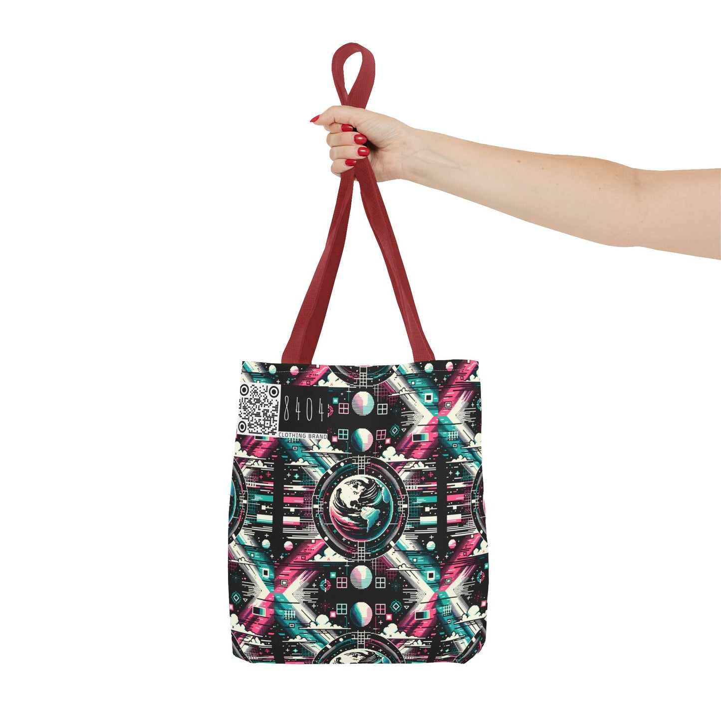 Digital Artistry Digital-native Streetwear Tote Bag - 8404 Design-62