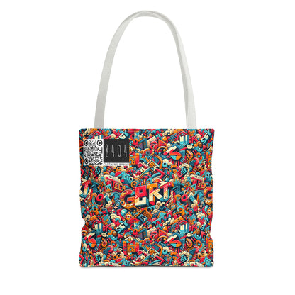 Neo-Traditional Street Art Modern Street Art Fusion Tote Bag - 8404 Design-58